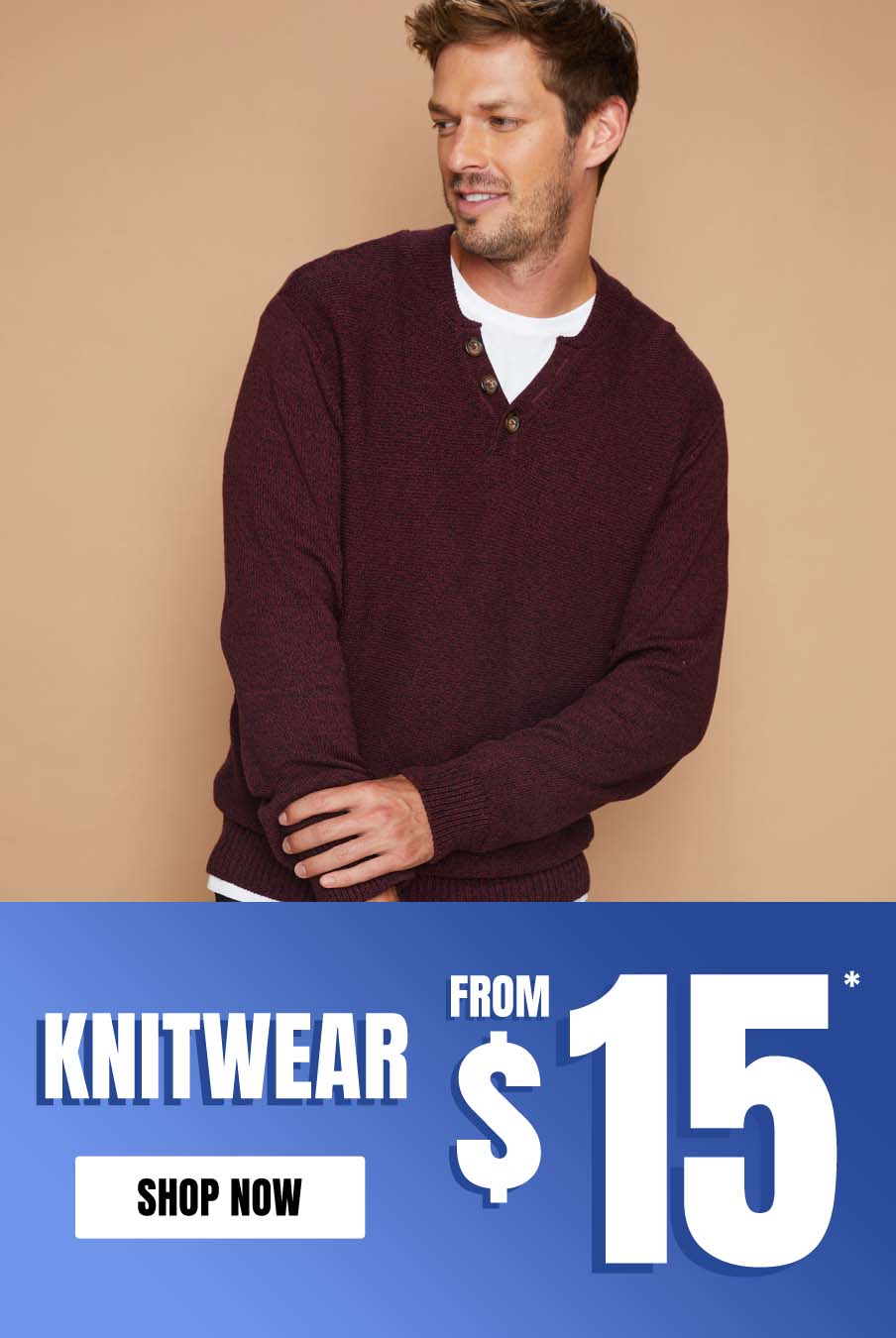Shop Men's Knitwear!